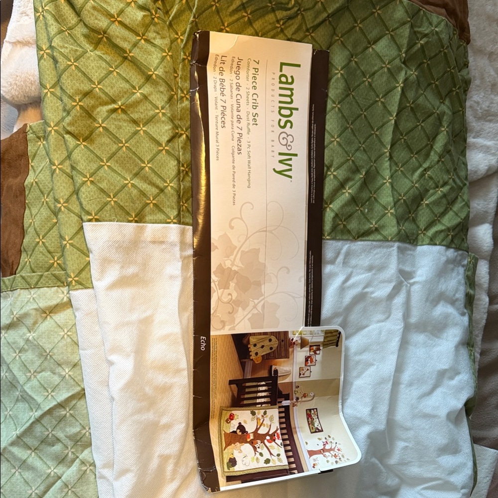 Lambs & Ivy 7-Piece Crib Set